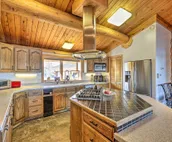 Fairbanks Log Cabin w/ Waterfront Deck & Views!