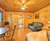 Rustic Davis Cabin < 1/2 Mile to Turner Falls!