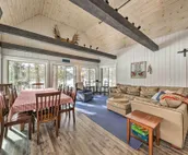 Quiet Waterfront Cabin w/ Dock, Game Room, Hot Tub