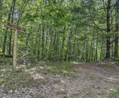 Cabin on Lake w/ 63 Acres & Trails + Guest House!
