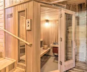 Cabin on Lake w/ 63 Acres & Trails + Guest House!