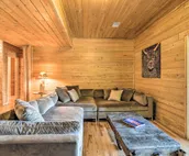 Cabin on Lake w/ 63 Acres & Trails + Guest House!