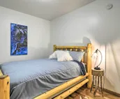 Cabin on Lake w/ 63 Acres & Trails + Guest House!