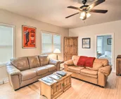 Walkable Lake Elkhart Apt: Dine, Shop, Swim!