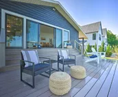 Modern Lake Michigan Home with 3 Lakefront Decks!