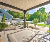 Modern Lake Michigan Home with 3 Lakefront Decks!