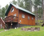 Elk Haven Vacation Cabins, Custer SD, The Blue Bird's Nest