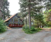 Stunning retreat near the slopes w/ private sauna, gas grill, & spacious deck!