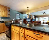 Rustic townhome near Jackson Hole Golf & Tennis Club with private sauna & deck