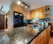 Rustic townhome near Jackson Hole Golf & Tennis Club with private sauna & deck