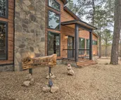 Luxury Cabin in the Woods w/ Hot Tub & Yard Games!