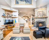 Birder's Home on the Galien River Preserve w/ Huge Deck, Fireplaces & Great View