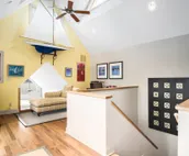 Birder's Home on the Galien River Preserve w/ Huge Deck, Fireplaces & Great View
