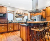 Birder's Home on the Galien River Preserve w/ Huge Deck, Fireplaces & Great View