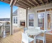 Birder's Home on the Galien River Preserve w/ Huge Deck, Fireplaces & Great View