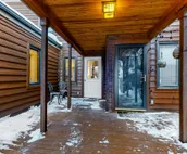 Open and inviting, two-story condo with full kitchen, patio, and wildlife views