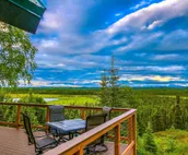 Private Lodging on 12 Acres with Kenai Mountain Views