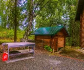 Private Lodging on 12 Acres with Kenai Mountain Views