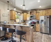 Lakefront property in a peaceful cove on Lake Eufaula. Just steps from the water