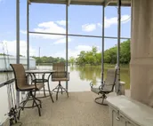 Lakefront property in a peaceful cove on Lake Eufaula. Just steps from the water