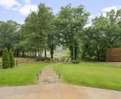 Lakefront property in a peaceful cove on Lake Eufaula. Just steps from the water