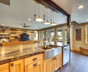 Upscale Lake House w/ Hot Tub & Shared Dock!