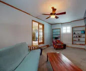 Vibrant home with WiFi, yard, patio & firepit - near restaurants & shopping