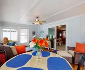 Vibrant home with WiFi, yard, patio & firepit - near restaurants & shopping