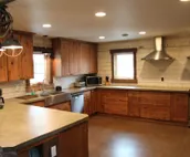 The Bison Ranch Lodge: rural seclusion on a real, working bison ranch.