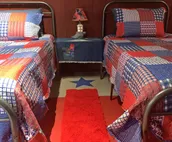 Bunkhouse Cabin at The Lazy Buffalo Cache OK Wichita Mountains Fort Sill Lawton