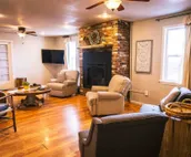 Close to town, room to spread out: Sleeps 9 in 5 bedrooms