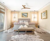 Classic home w/ private hot tub, sauna, & outdoor fireplace - 350 feet to beach