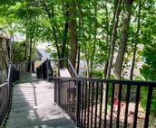 Classic home w/ private hot tub, sauna, & outdoor fireplace - 350 feet to beach