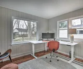 Home w/ Office + Yard: 25 Mi to Downtown Chicago!