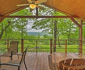 Spacious & Elegant Mountain View Cabin w/ Deck!