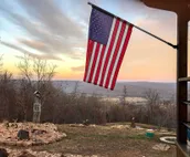 Spacious & Elegant Mountain View Cabin w/ Deck!