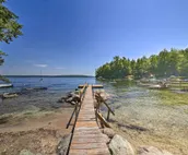 Sebago Lake Gem on Private Cove w/ Boat Dock!