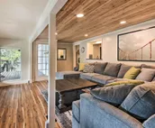Modern Lakefront Home w/ Dock, Deck & Boat Slip!