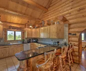 Exquisite Log Home with Lander Valley Views!