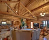 Exquisite Log Home with Lander Valley Views!