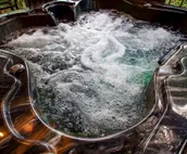 Stunning Luxury Cabin w/ Hot Tub and Fire Pit, "Holy Shiplap" is Perfect Romanti