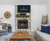 Stunning Luxury Cabin w/ Hot Tub and Fire Pit, "Holy Shiplap" is Perfect Romanti
