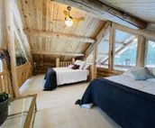 Grandpa’s Place. Exclusive, Stunning, Private Log Home. Firepit & Pond