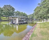 Grand Waterfront Retreat w/ Dock, Slip & Game Room