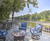Grand Waterfront Retreat w/ Dock, Slip & Game Room