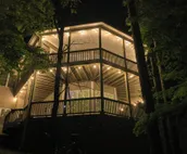 Baumhaus (Treehouse) - Unique luxury smart home with wrap-around porches & game