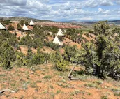 Tipi Retreat w/Free Hot Springs Day Pass