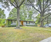 Overland Park Home w/ Deck & Waterfall Pond!