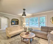 Overland Park Home w/ Deck & Waterfall Pond!