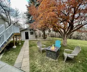 *Entire home with private backyard & art studio*